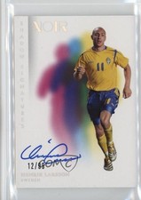 2024-25 Panini Noir Shadow Signatures /99 Henrik Larsson #SD-HL Auto 13ql