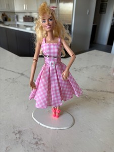 barbie gingham beach dress The cheerful pink gingham YGroup_shortsleevecuban 90s Byer Too! Floral US Sizes:9.5 Men's = 11 Women's