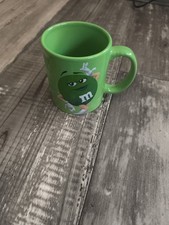  M&M M&M 's Sammlertasse Tasse Becher Kaffeebecher in  GREEN grün