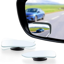 Blind Spot Car Mirror, HD Glass Frameless Convex Side Mirror Blindspot,