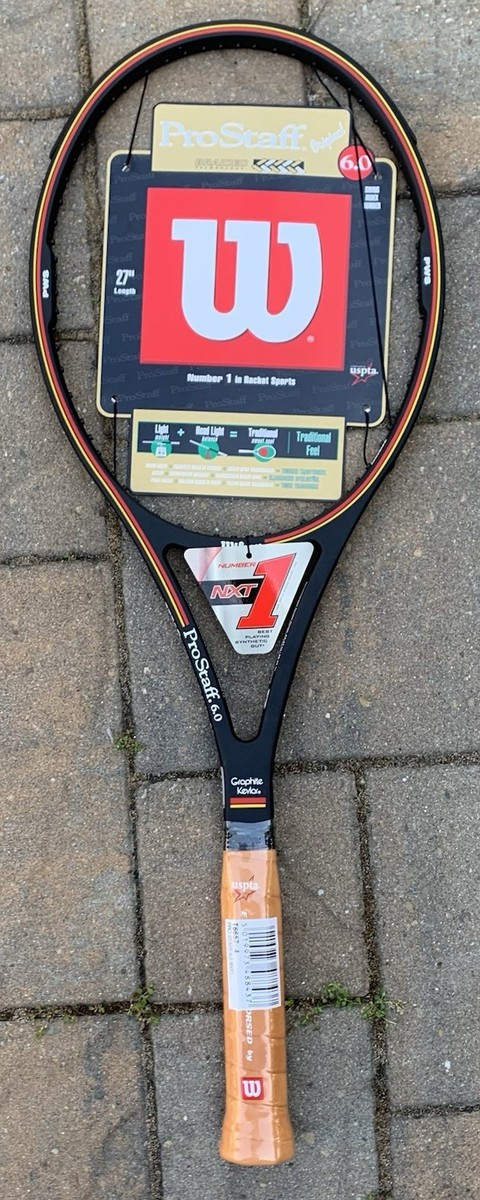 Wilson Pro Staff 6.0 85 Midsize Tennis Racket 4 1/2 CHIAO TA
