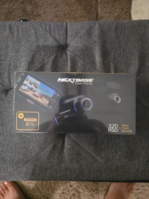 Nextbase 320RSD Plus Dash Cam 1080p HD Rear Camera Bundle, 32GB Micro SD, Sealed