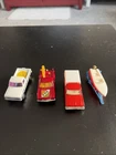 Matchbox Vintage Lesney Lot Of 4 Missing Some Pieces Cars In Good Shape