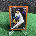 Roki Sasaki 2025 Topps Chrome Update #USC73 Orange Refractor 3/25 Dodgers RC