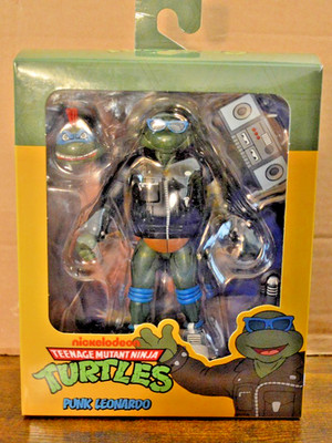 NECA Nickelodeon TMNT Teenage Mutant Ninja Turtles PUNK LEONARDO Figure 2026
