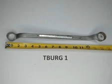 Vintage Craftsman Vanadium 1”x 15/16” Offset 12pt Double Box End Wrench USA