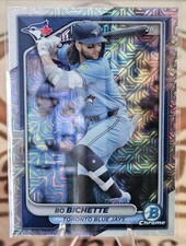 2024 Bowman Chrome Bo Bichette #39 Mega Box Mojo Refractor AND Base Lot Of 2