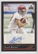 2021 Leaf Memories 1992 Base Bronze Spectrum 32/99 Slade Bolden #BG-SB1 Auto 1b8