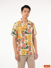 Vintage DEDICATED. Casual Shirt  Heren  maat ...