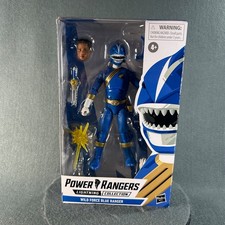 Power Rangers Lightning Collection Wild Force Blue Ranger Action Figure Hasbro