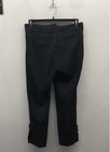 Kate Spade Women's Black Bow Hem Tapered Ankle Trousers Slacks Stretch Size 8 — photo 2