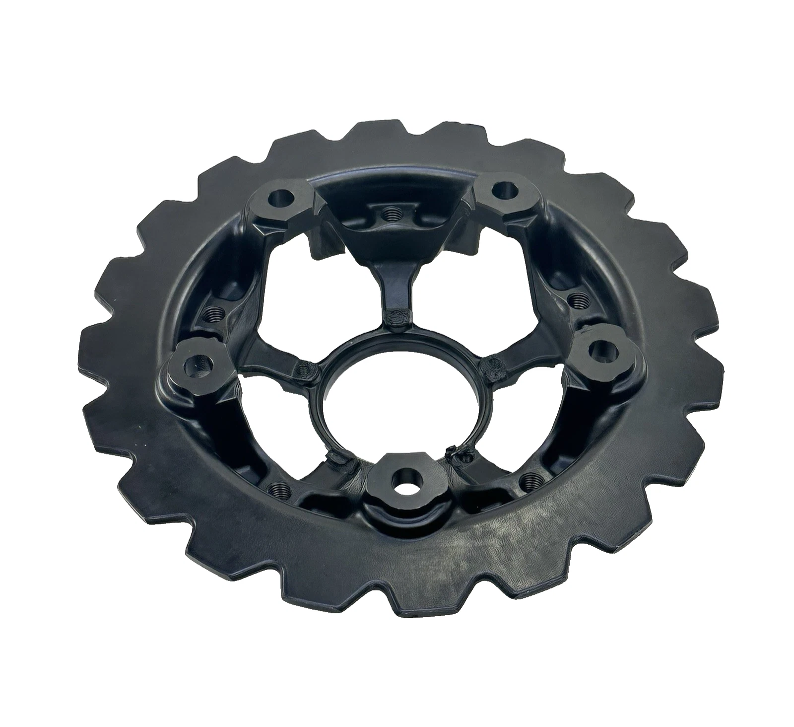 2015 - 2019 YAMAHA YZF R1 REAR WHEEL PLATE DISC RIM HUB BLACK STOCK