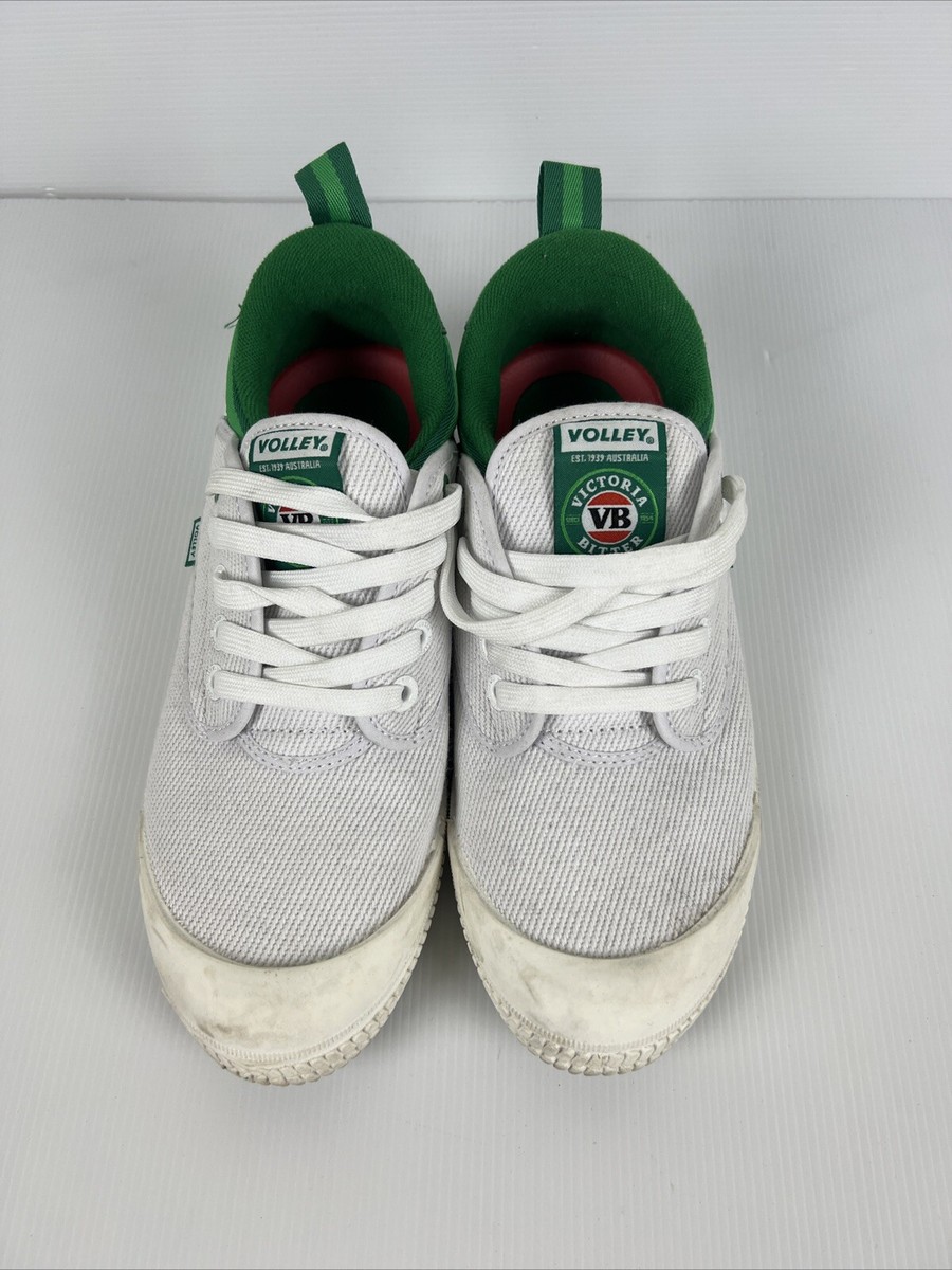 Dunlop Volley X VB Victoria Bitter Unisex White Green Shoes US Men