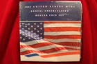2007 UNITED STATES MINT ANNUAL UNCIRCULATED DOLLAR COIN SET, 6- COIN SET ,,,,