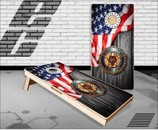 American Legion Wood Cornhole Boards Bean Bag Toss Game