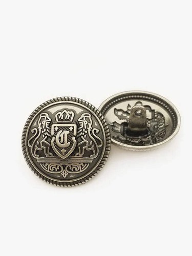 10 PC / Carlos Metal Buttons - Picture 72 of 84