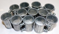 SET SCREW COUPLINGS SIZE 3/5", OAL 1-5/8", OD 1-5/32", THICKNESS 1/8", LOT OF 13