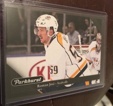 2017/18 Parkhurst Roman Josi #132 Black Parallel! PRED! PREDATORS