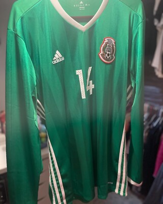 Adidas Mexico 16/17 Home Longsleeve Chicharito Hernandez
