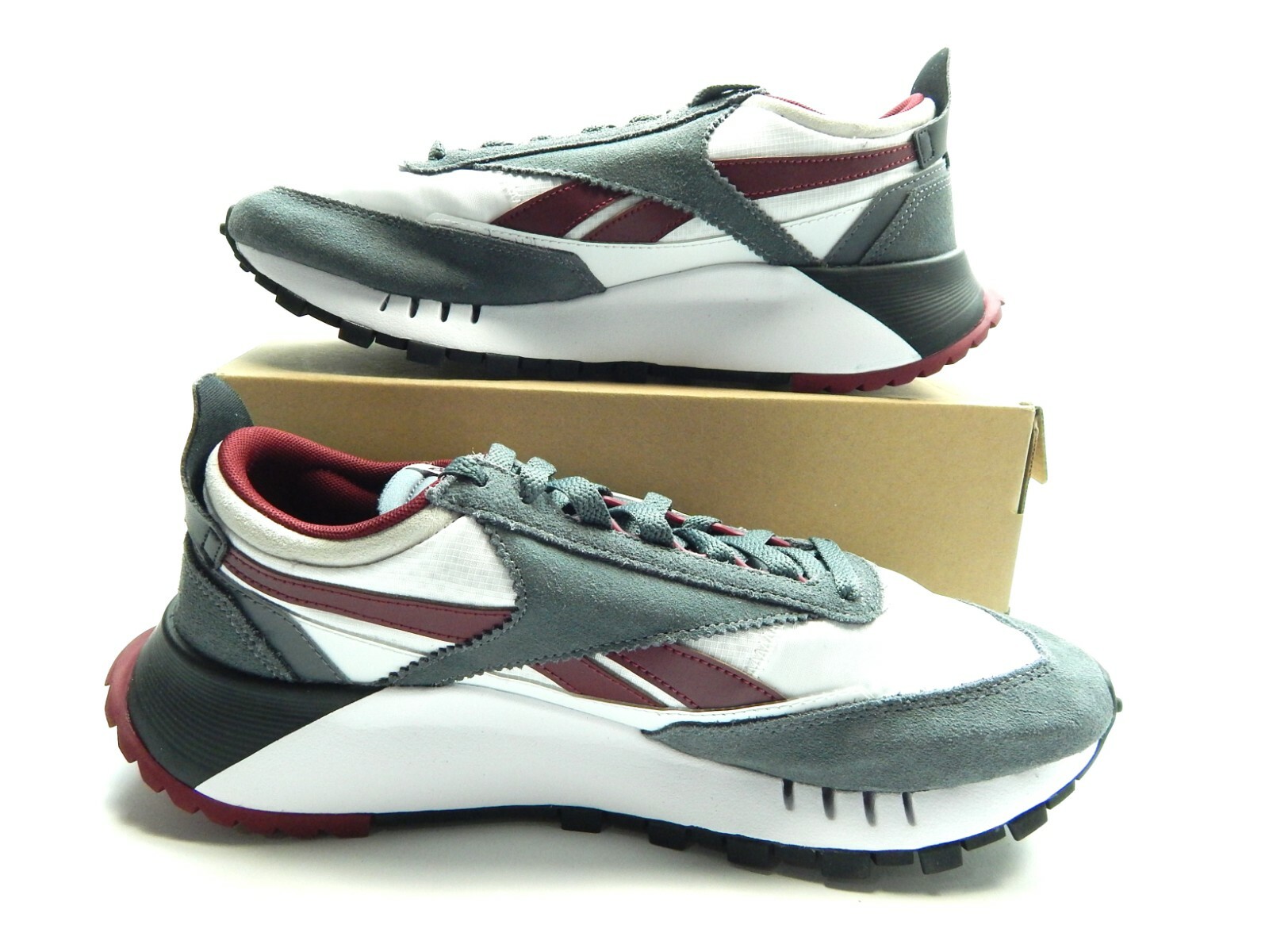 Reebok Classic Legacy B-grade FY7748 Cold Grey White Men Shoes | eBay