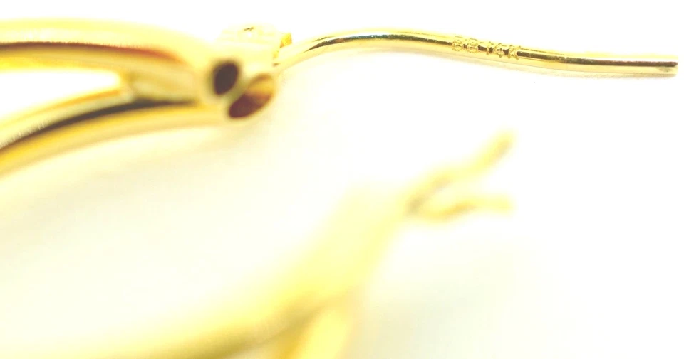 Pendientes de oro 14k y perlas grises. 2,7 gr Foto 4 de 4