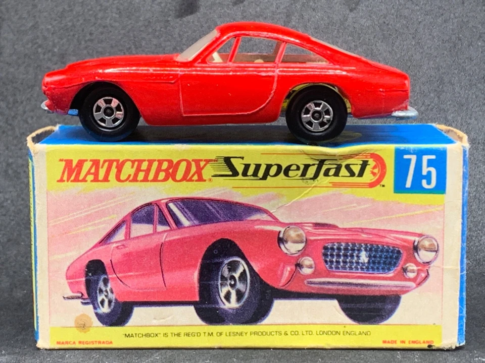 Matchbox Superfast MB75-A3: Ferrari Berlinetta in Transitional Type G Box - Image 2 of 4