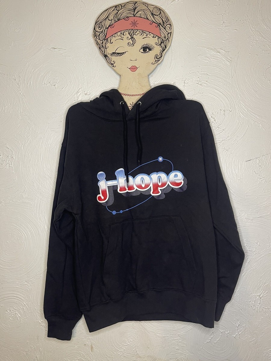 BTS Permission To Dance PTD VR Black J-Hope Hoodie Medium