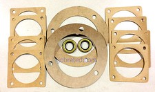Military Dodge M37 M43 1950 -68 WINCH BRADEN LU4 Gasket and 2 seals set