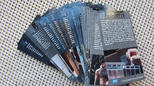TOPPS 1997 THE X-FILES WIDE/SHOWCASE 72-CARD SET +WRAPPER AND FAN CLUB INSERT! - Picture 12 of 13