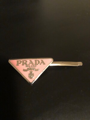 Pink Prada Hair Clip Original *NEW*