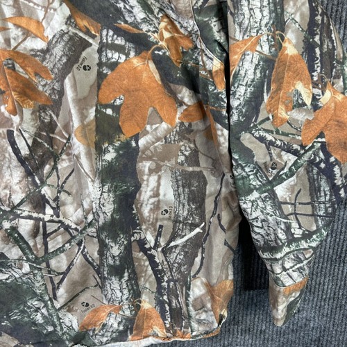 Vtg Outfitters Ridge Came Button Shirt Mens 2XL Long Sleeve 3D Fusion - Picture 16 of 18