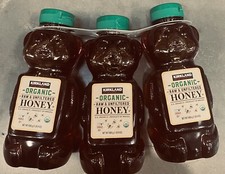 Kirkland Signature ORGANIC HONEY Grade A Brazil Raw  unfiltered 24 oz - 3 PACK