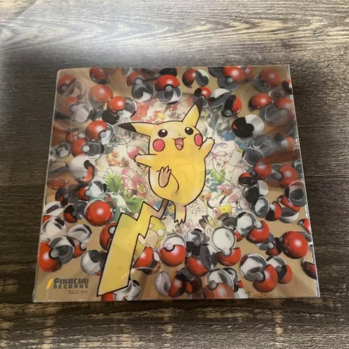 Pokemon Card and CD 1998 Best Collection Promo Sealed Set Pikachu Records Used