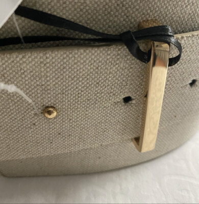 Zara sash style belt ecru size 32 NWT Medium | eBay display picture 3