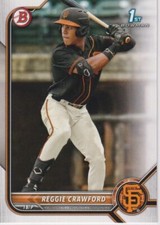 2022 Bowman Draft #BD-33 Reggie Crawford