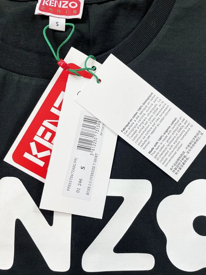 Camiseta Kenzo Boke 2.0 5TS472 4SG Calce Relajado Orgánica Foto 3 de 4