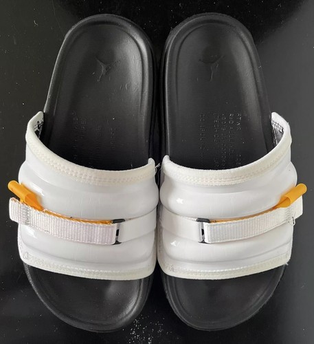 NIKE JORDAN Super Play Slide ‘White Taxi’ UK size 7 DM1683-170 - Picture 3 of 9
