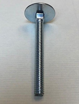 Elevator Bolt 1/4 X 2-1/2  Square Neck wide flat low profile head 1/4-20, 25 pcs