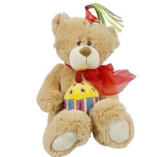 First  Main Bear E Special Day Happy Birthday Teddy 12 in Plush Stuffed Animal