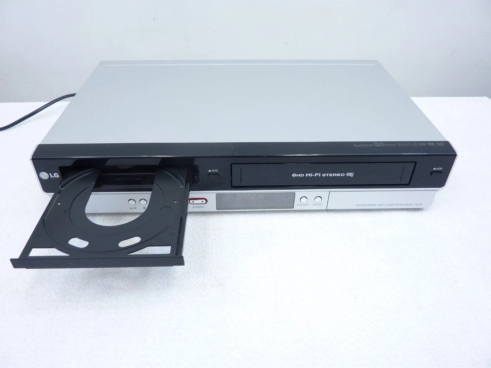 LG RC 278 DVD±RW VCR VHS 6 Kopf HiFi Kombigerät DV In- Teildefekt,VCR geht nicht - Bild 2 von 4