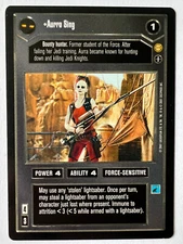 Star Wars CCG Decipher Aurra Sing AI Alternate Image