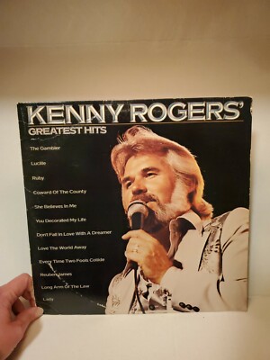 Kenny Roger's Greatest Hits Vinyl Record LP -FREE SHIPPING!