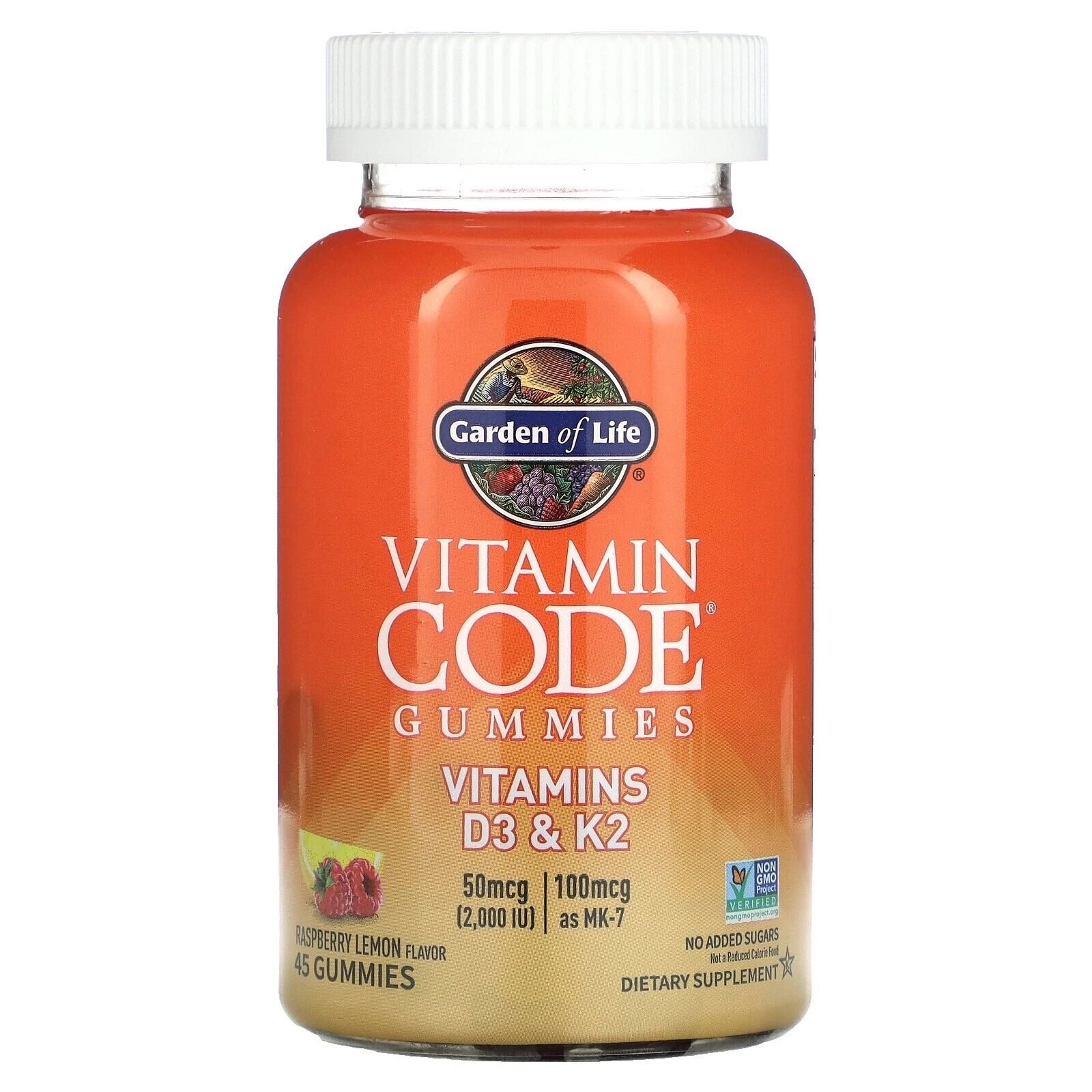 Garden of Life Vitamin D Gummy Vitamins & Minerals