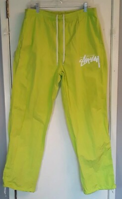 STUSSY × NIKE Beach Pants XLサイズ 未使用 Men's Size XL Stussy X Nike Beach Pants Ct4316-308 Wind Lime