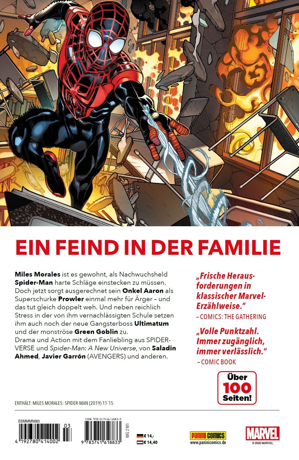 Thumbnail - Saladin Ahmed; Javier Garron / Miles Morales: Spider-man - Neustart