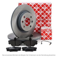 febi Bremsscheiben Ø 300mm Beläge Sensor für MERCEDES V-KLASSE VITO W447 hinten