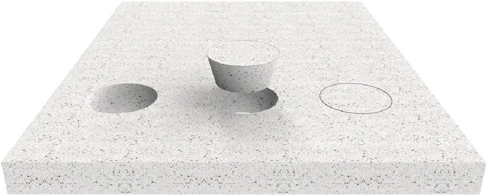 SET DI FRESE PER RIPARAZIONE SU MATERIALI COMPOSITI CMT 981.541.11 - Immagine 4 di 4