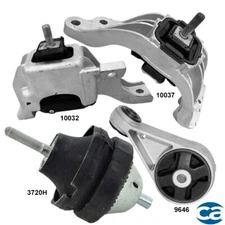 Engine Motor Mounts & Auto Trans. Mount 4pcs Set for Mini Cooper 08-07 1.6 Turbo