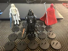 50 Original And RETRO Star Wars action figure stands  FREE USPS SHIP!