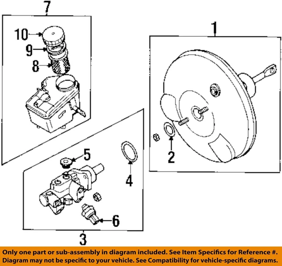 Cilindro maestro de freno usado se adapta a: BMW 330I 2004 exc. Xi con control de estabilidad dinámica Foto 3 de 4